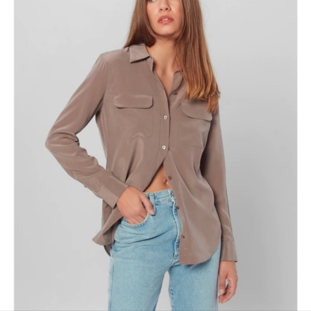Equipment silk blouse - XS